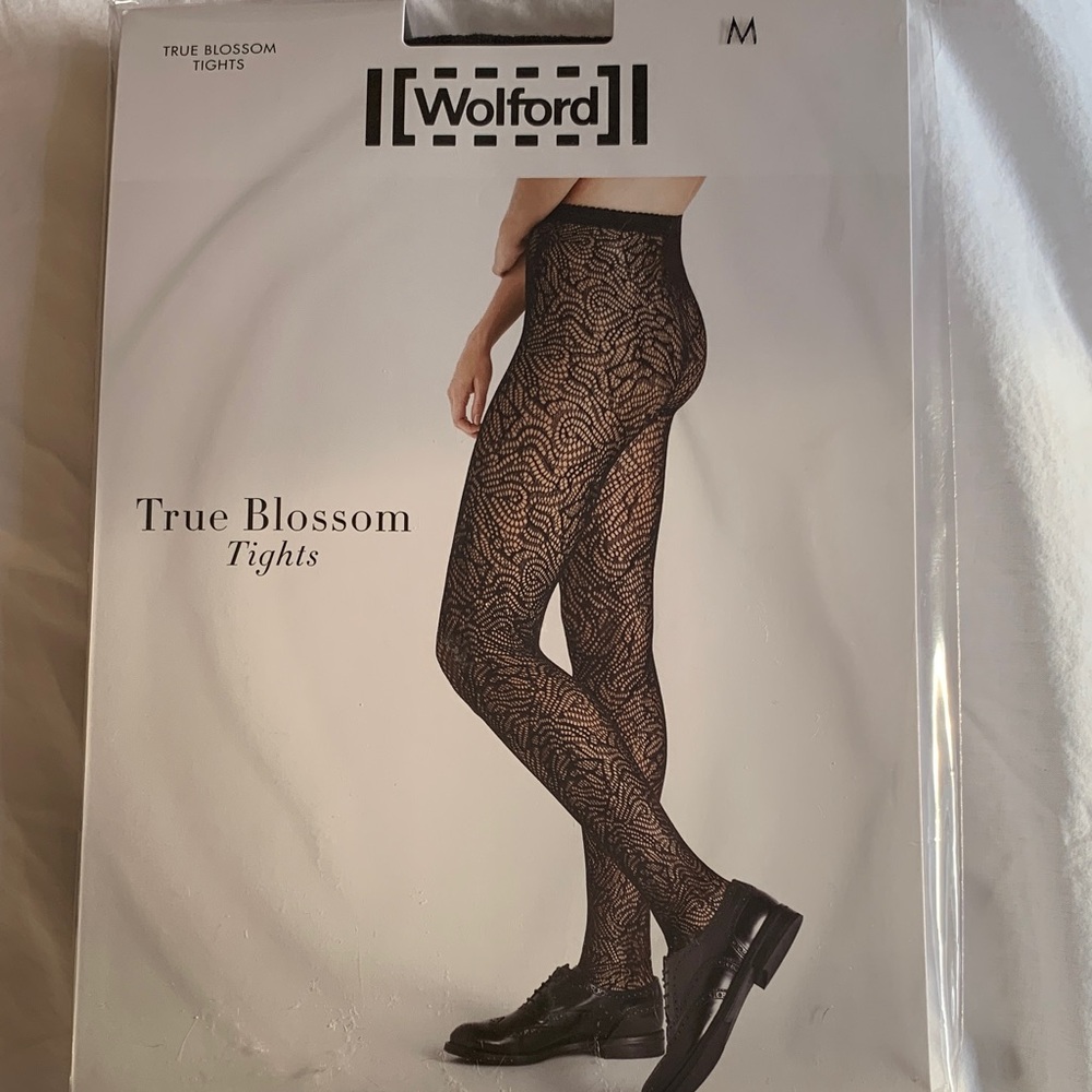 Wolford True Blossom Patterned Tights